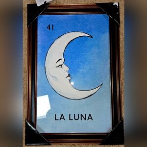 Loteria #41 La Luna Print by Sapna Shah